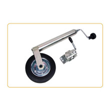 Опорное подкатное колесо выдвижное 150 кг , шток 48 мм