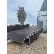 Кремень-Титан класс В  (размер кузова 2,52х1,57 борт 40см + тент с каркасом 110см!)