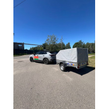 Кремень-Титан класс А  (размер кузова 2,2х1,4м борт 30см + тент с каркасом 80см!)