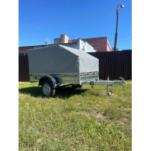 Кремень-Титан класс А (размер кузова 2,0х1,4м борт 30см + тент с каркасом 80см!)