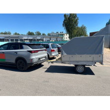 Кремень-Титан класс В (размер кузова 2,0х1,4м борт 40см + тент с каркасом 80см!)