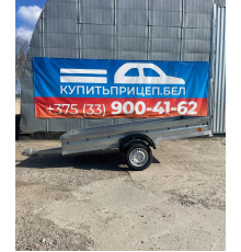 Автомобильный самосвальный оцинкованный прицеп LMK "Zinc Master" размер 3.0 х 1.5 м. Борт 285 мм.