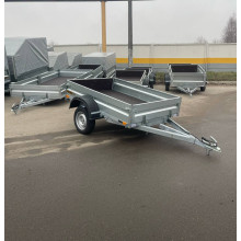 Автомобильный самосвальный оцинкованный прицеп Партнёр "BUSINESS" размер 2.0х1.3м. Борт 315мм