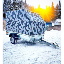 Автомобильный самосвальный оцинкованный прицеп Партнёр "BUSINESS" размер 2.5х1.3м. Борт 315мм